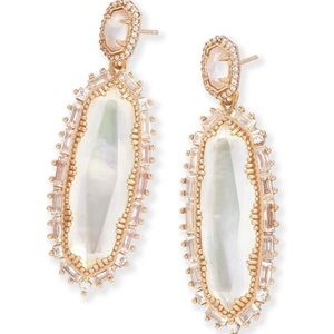 Kendra Scott Kalina Statement Earrings in Rose Gold